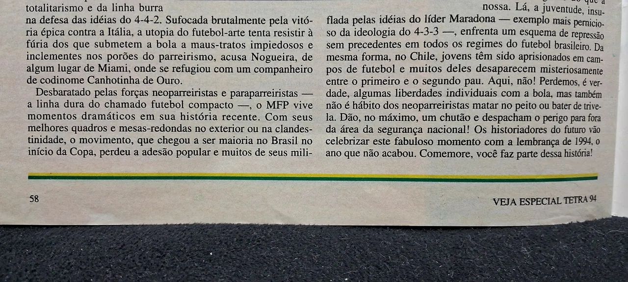 Edição especial da revista Veja - É Tetra!! - Foto 3