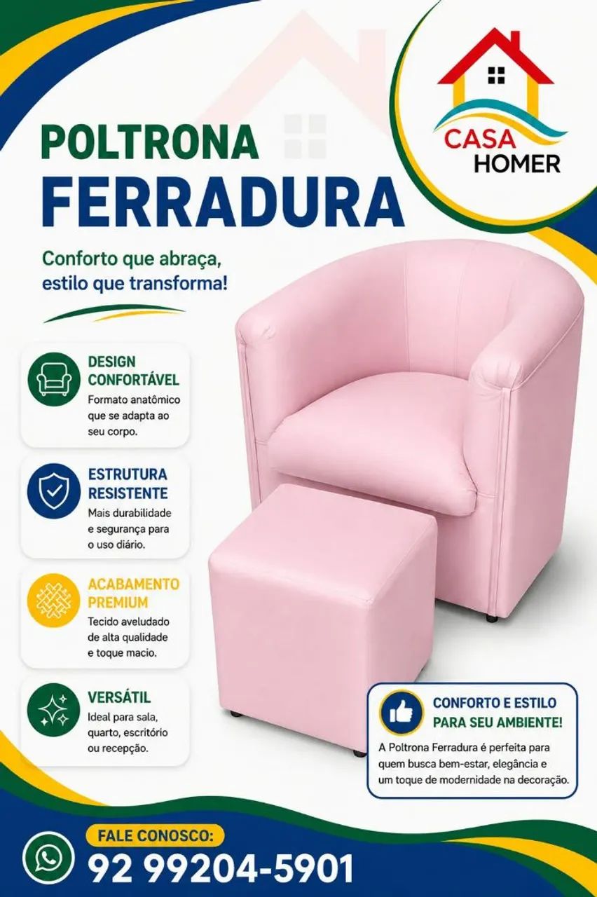 Poltrona rosa