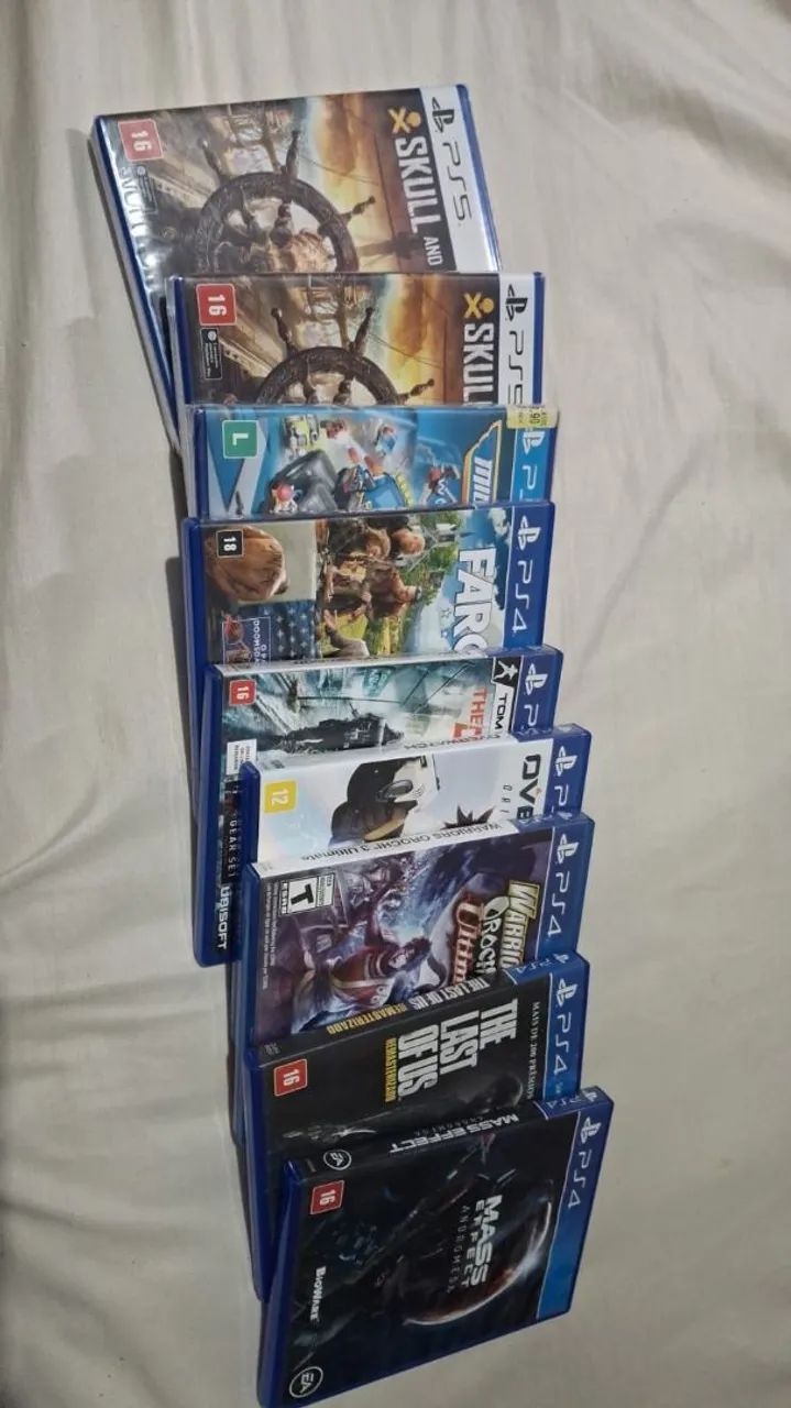 JOGOS DE PS4 E PS5