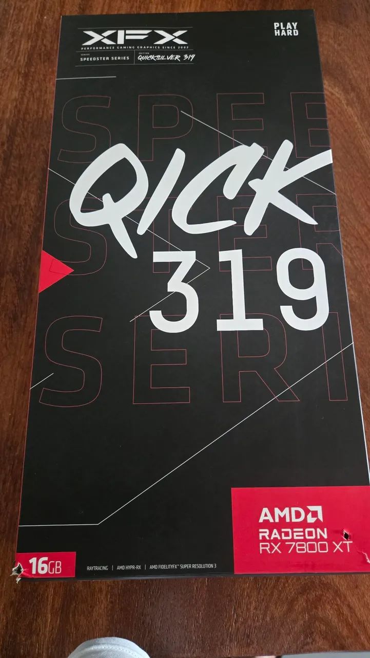 Placa de Vídeo RX 7800 XT XFX - Foto 3
