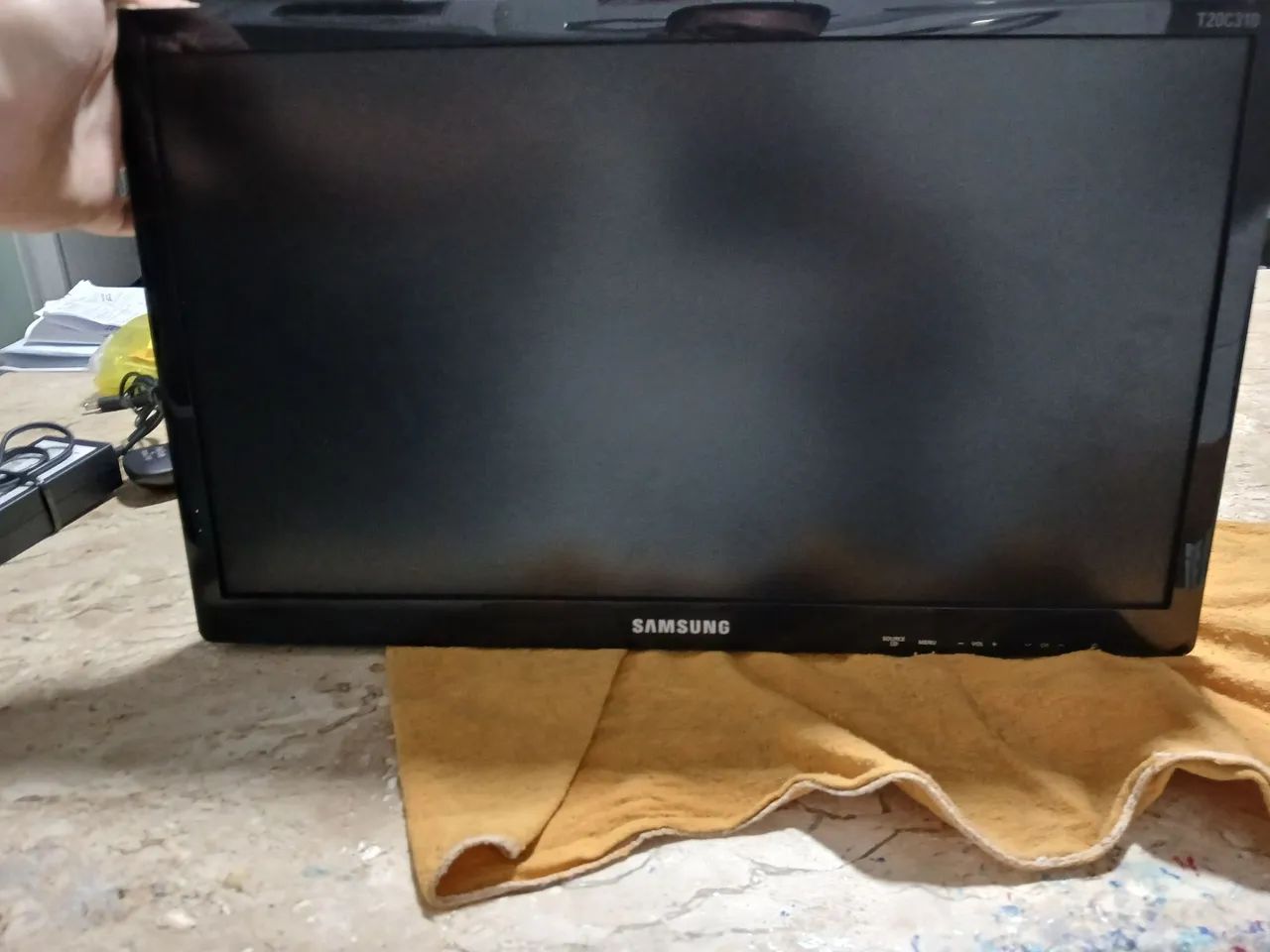 Tv samsung  ( Defeito:tela branca)