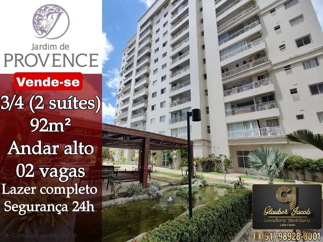 Vendo Jardim de Provence com 3/4 (2 suítes)