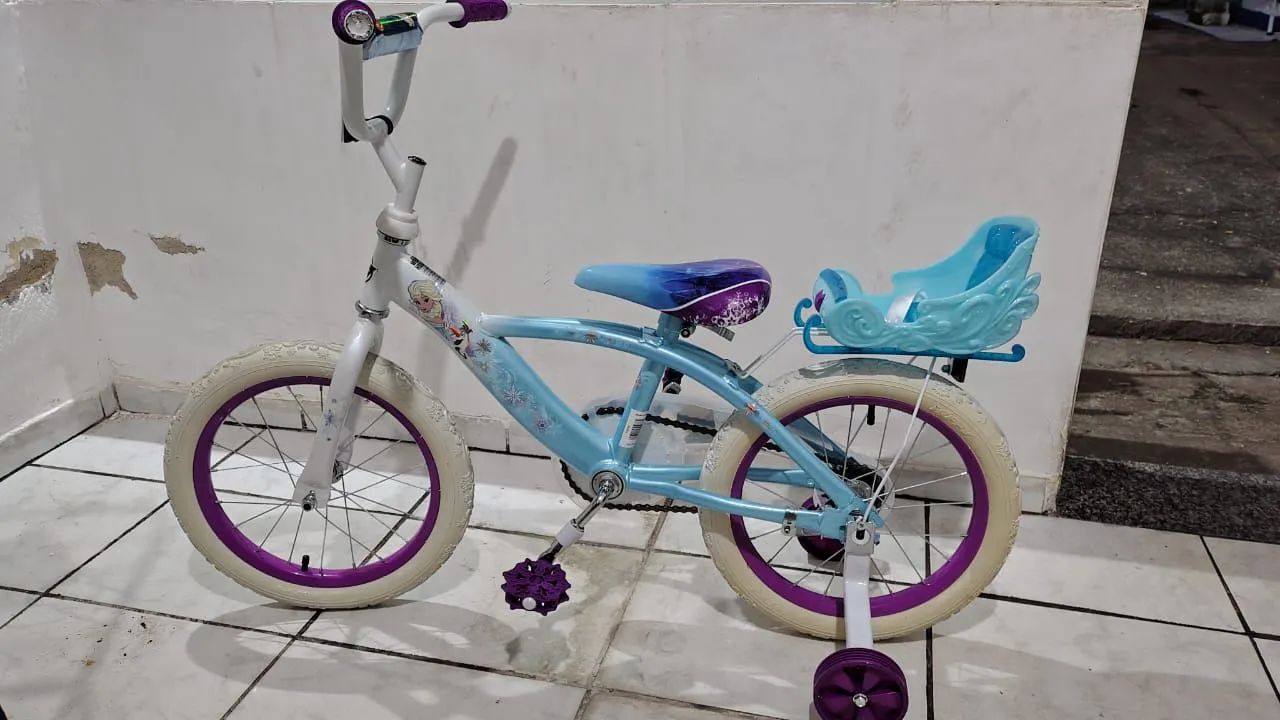 Bicicleta da Frozen original - Foto 3