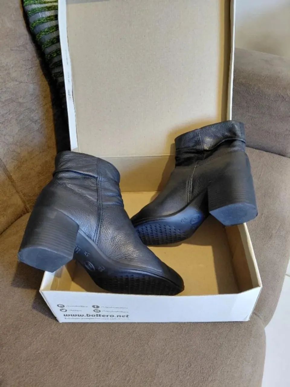 Botas Bottero e Zutty couro 36