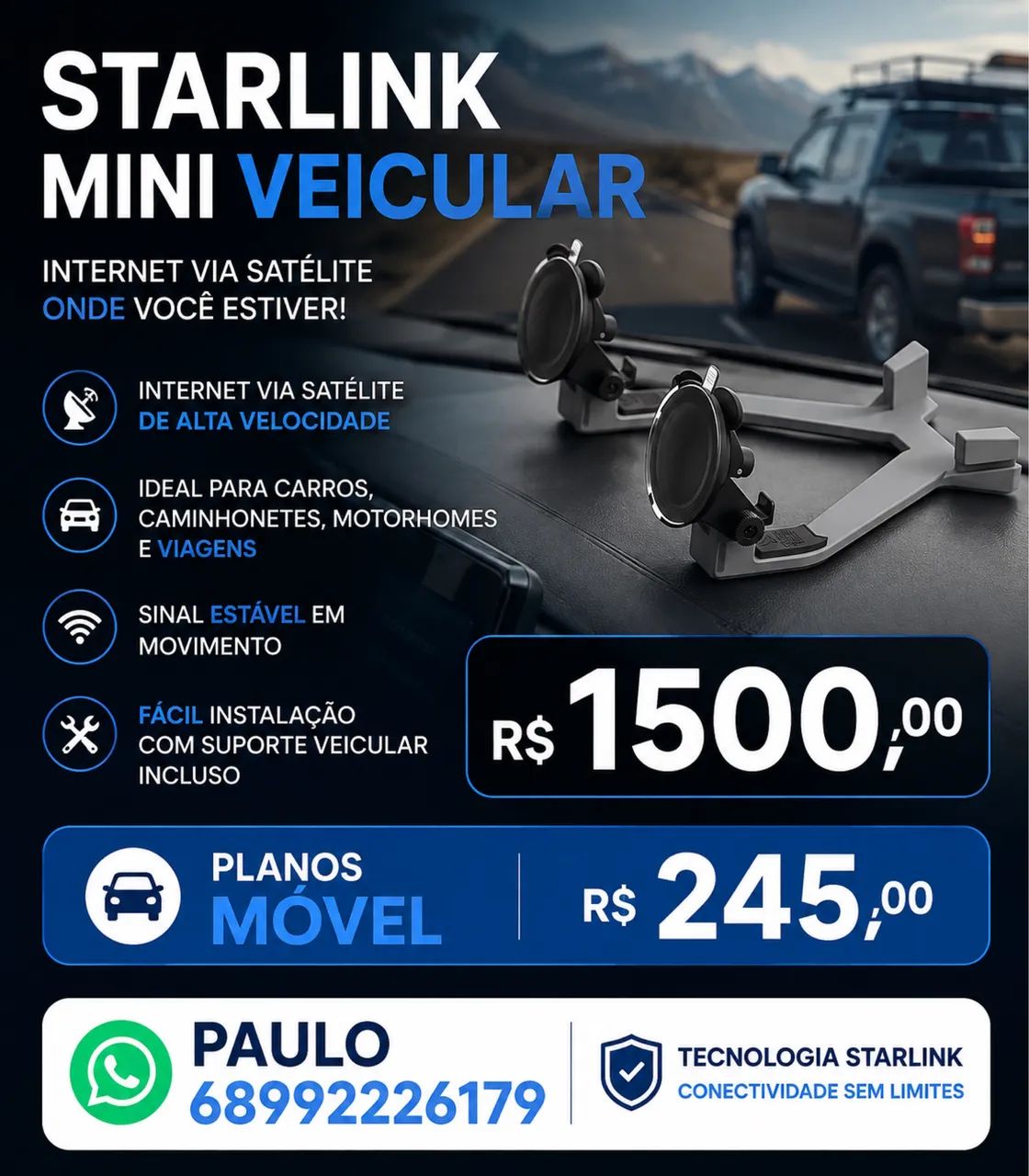 Starlink veicular 