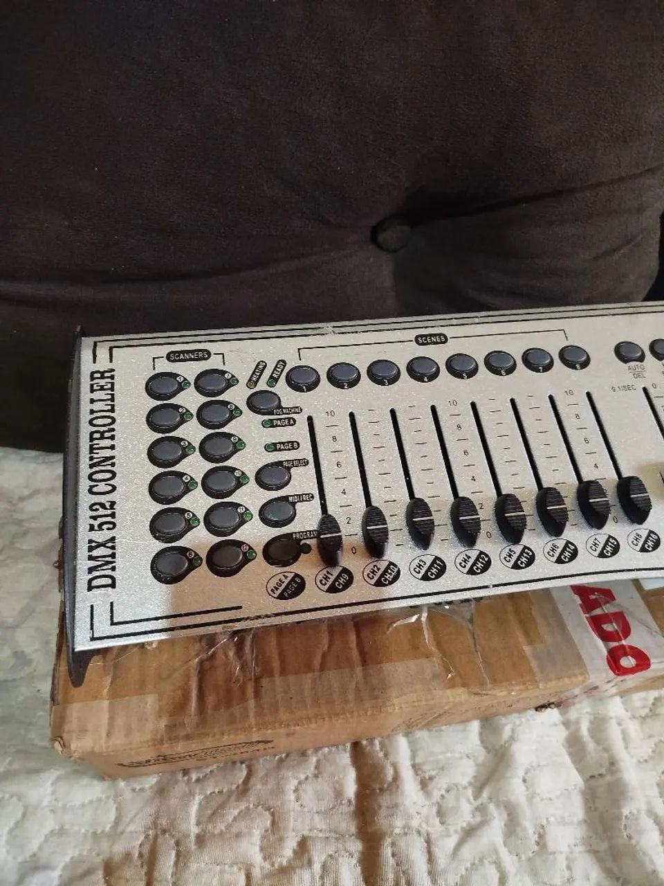 Mesa controladora DMX 512