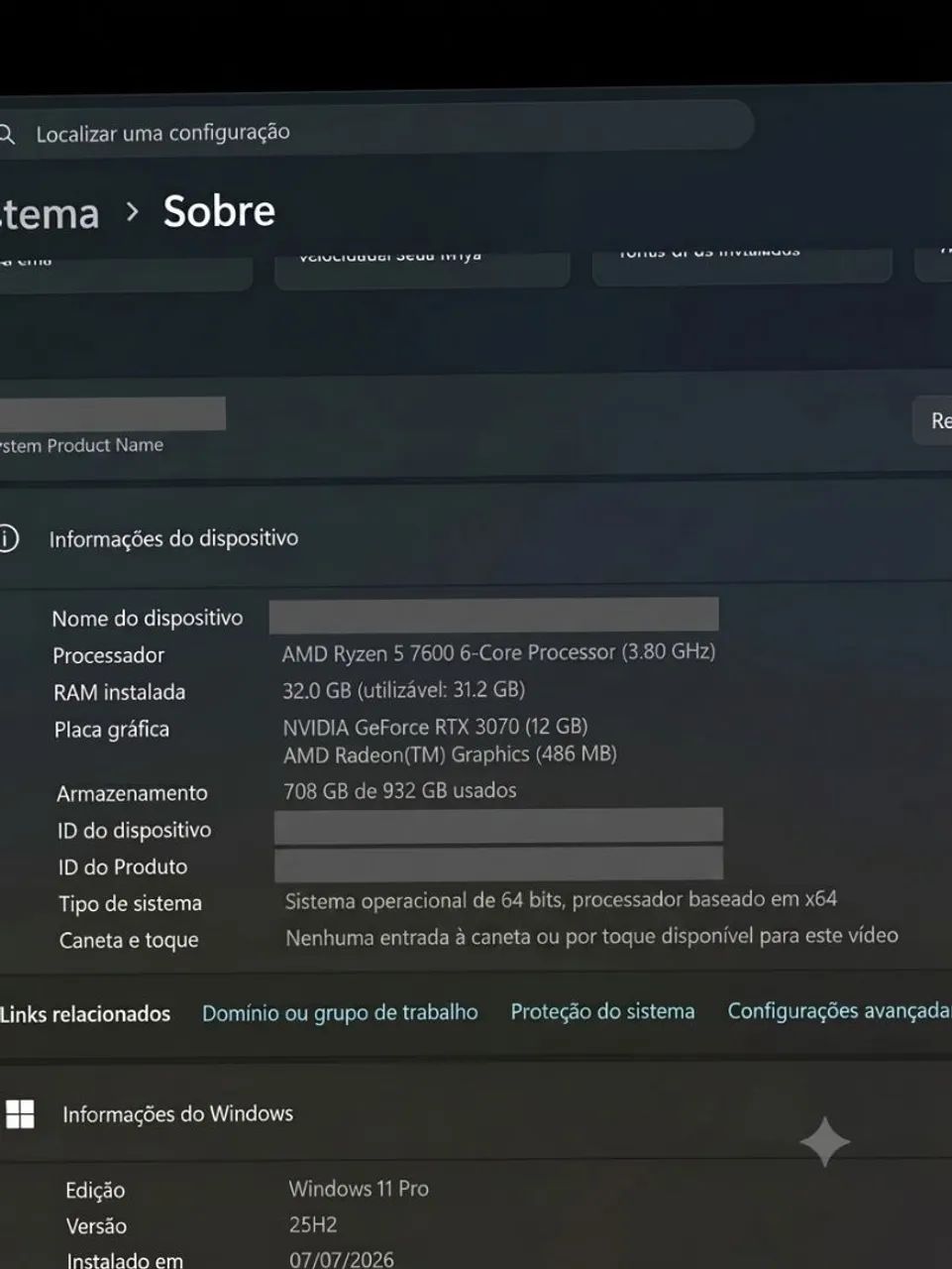 PC Gamer RTX 5070 - Foto 3