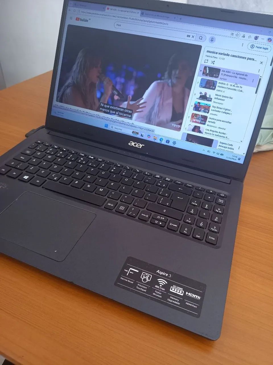 Notebook Acer Aspire Ryzen 5 