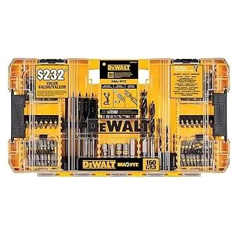 Jogo de bits e brocas 160pçs ( Dewalt ) - Foto 2