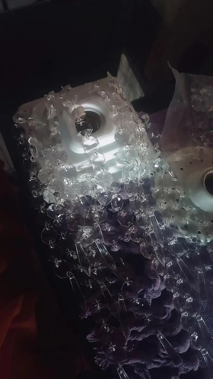 lustre caseiro - Foto 5