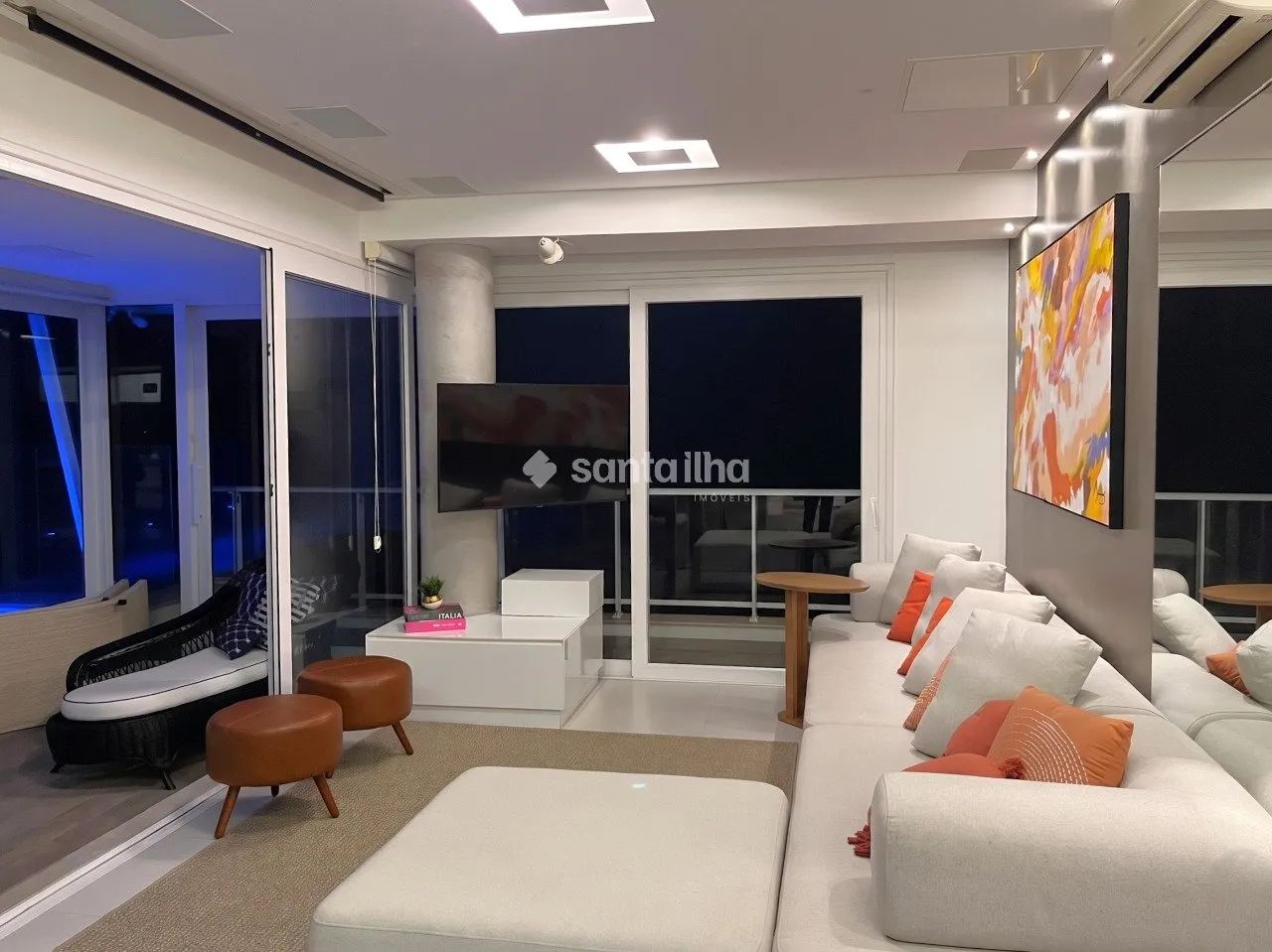 Apartamento de 3 dormitórios para alugar, 180m² - Morro da Pedras - Florianópolis/SC - Foto 4