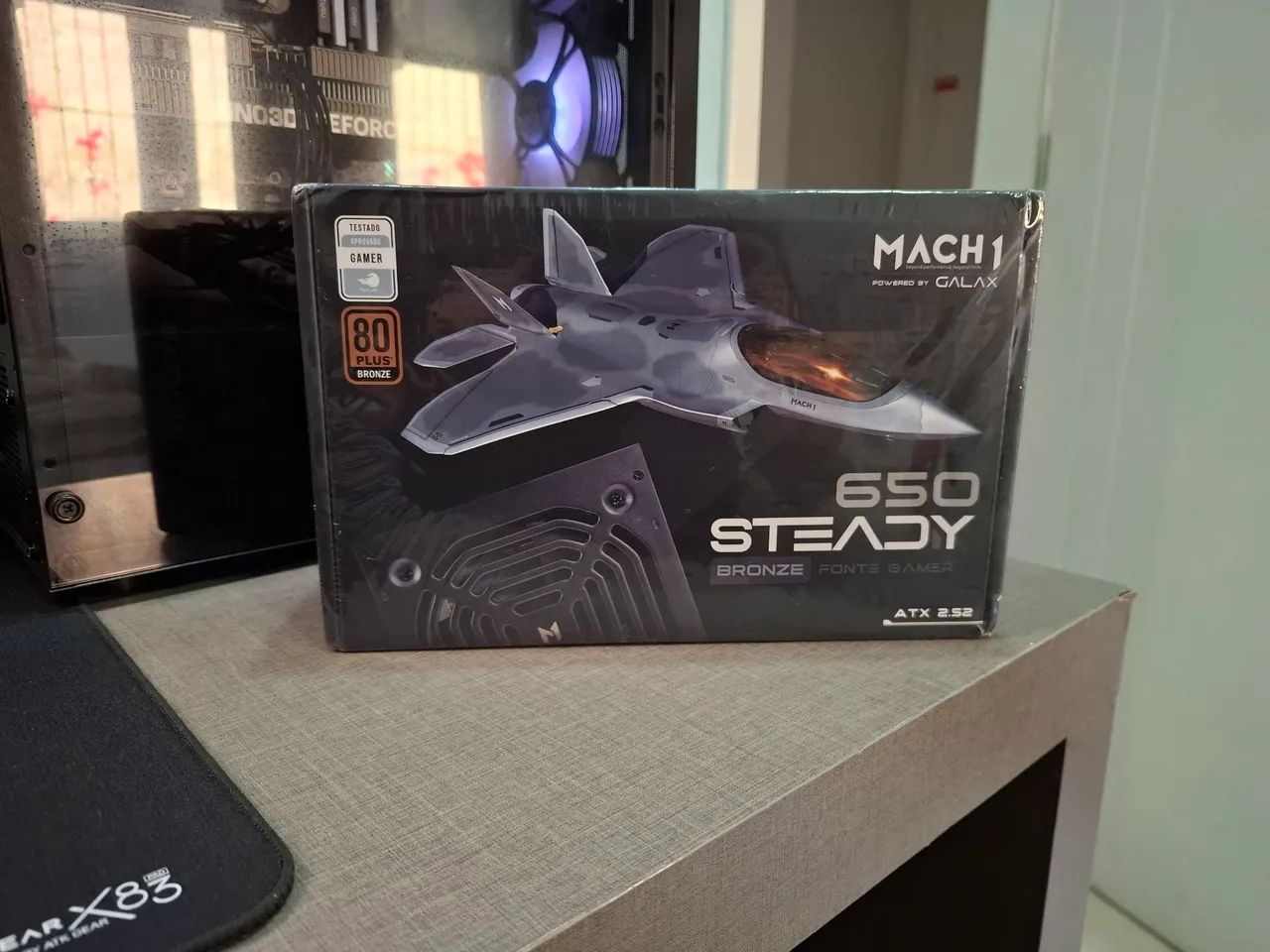 Fonte Mach1 Steady 650w 80 Plus Bronze Garantia 3 Anos (Aprovada Teclab) - Foto 2