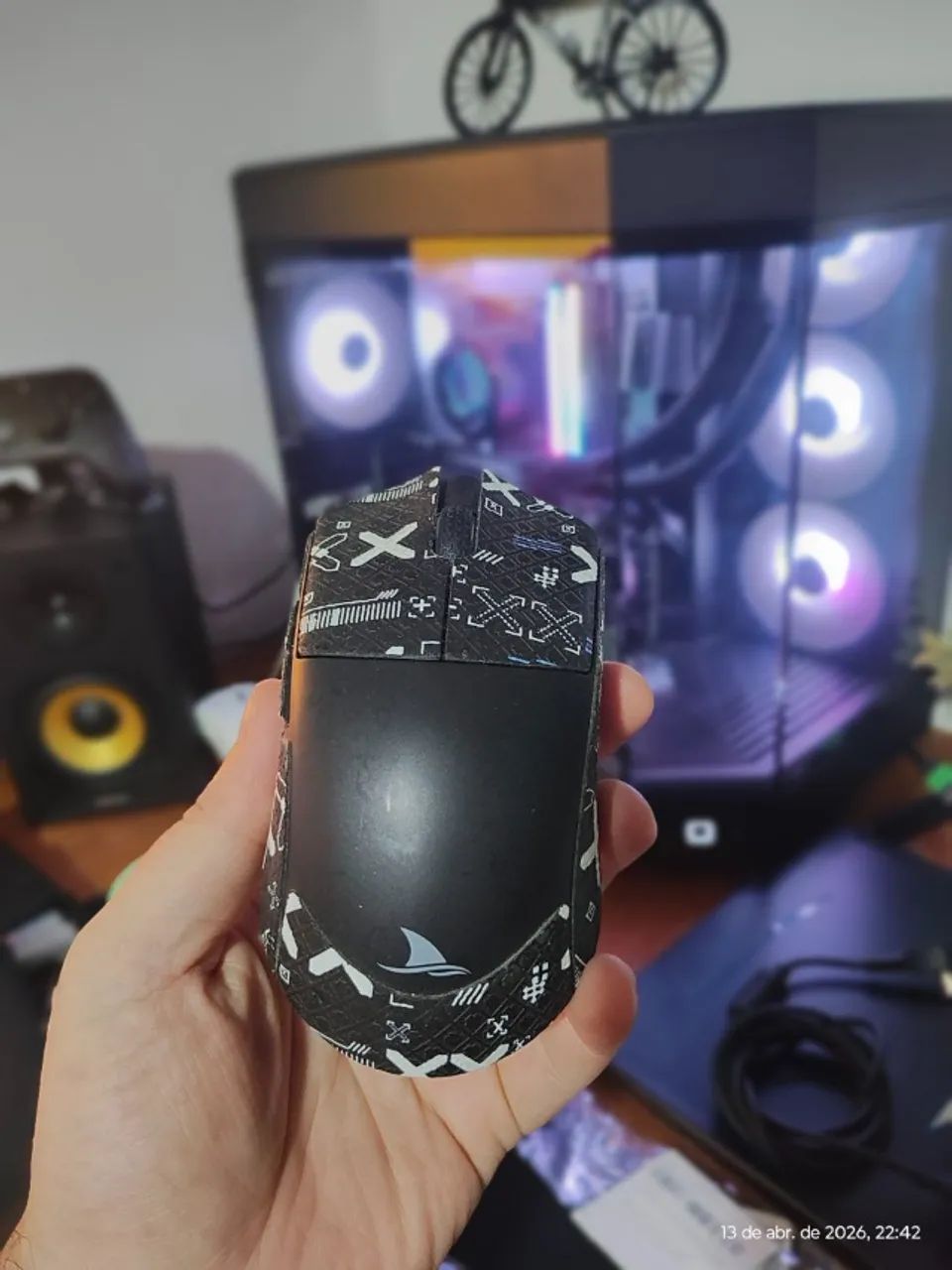 MOUSE GAMER ULTRALEVE DARMOSHARK M3 - Foto 2