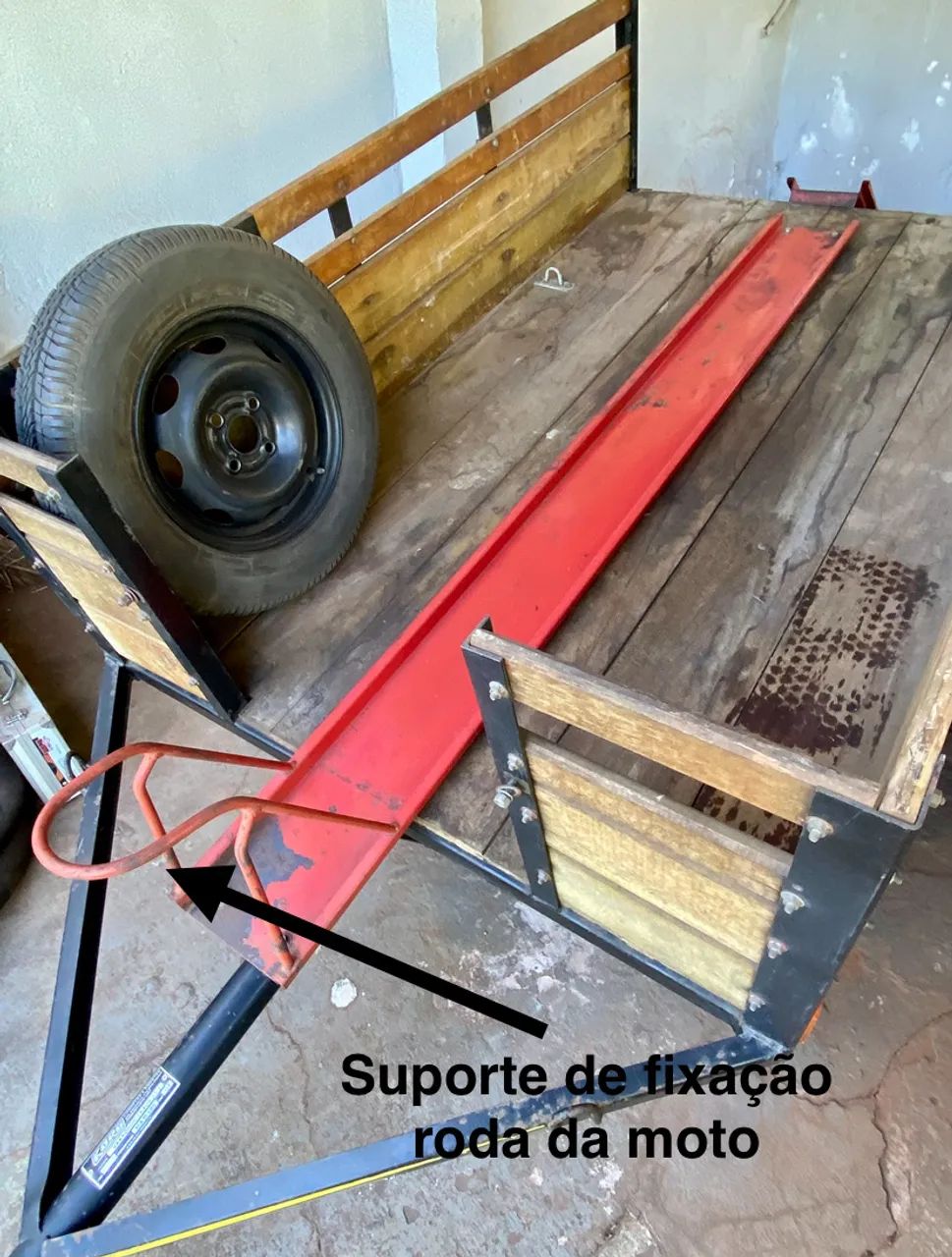 VENDE REBOQUE-CARRETINHA - Foto 3