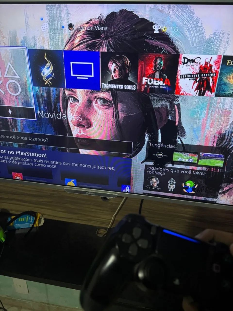 PS4 + 2 controles - Foto 2
