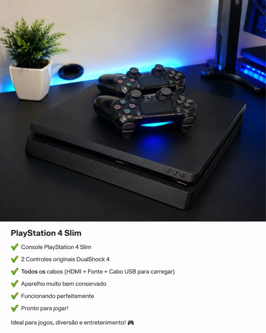 PS4 Slim  - Foto 2