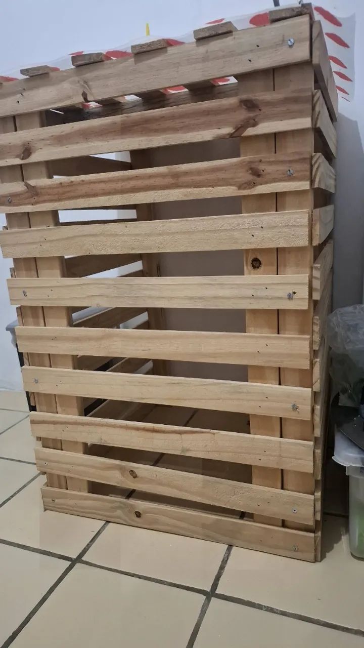 Capa de botijao em pinus