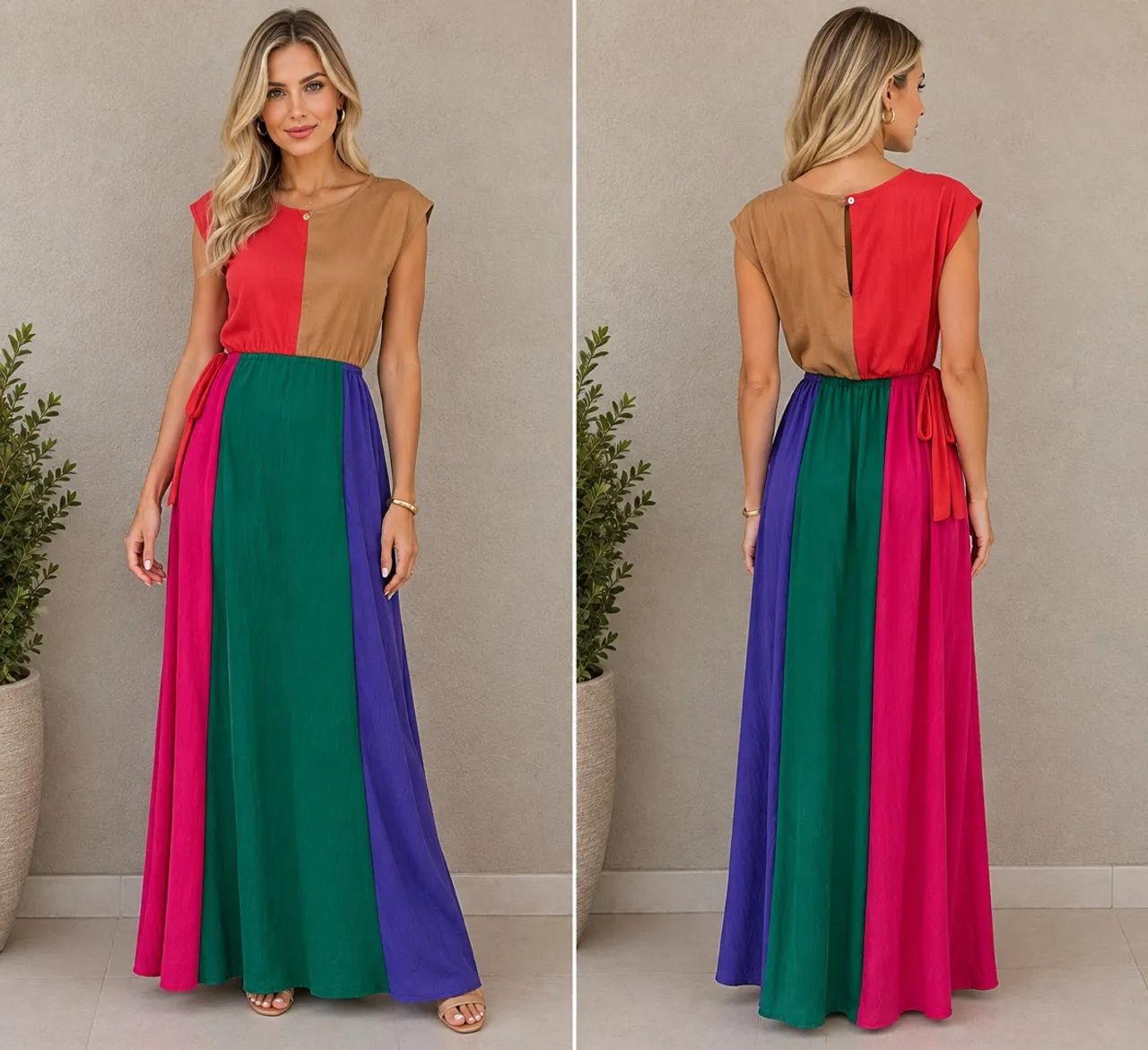 Vestido longo FARM