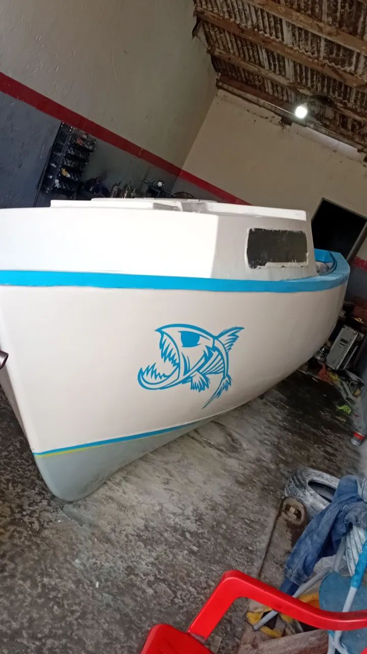 Barco novo  todo fibra.baixei pra vender logo.  - Foto 3