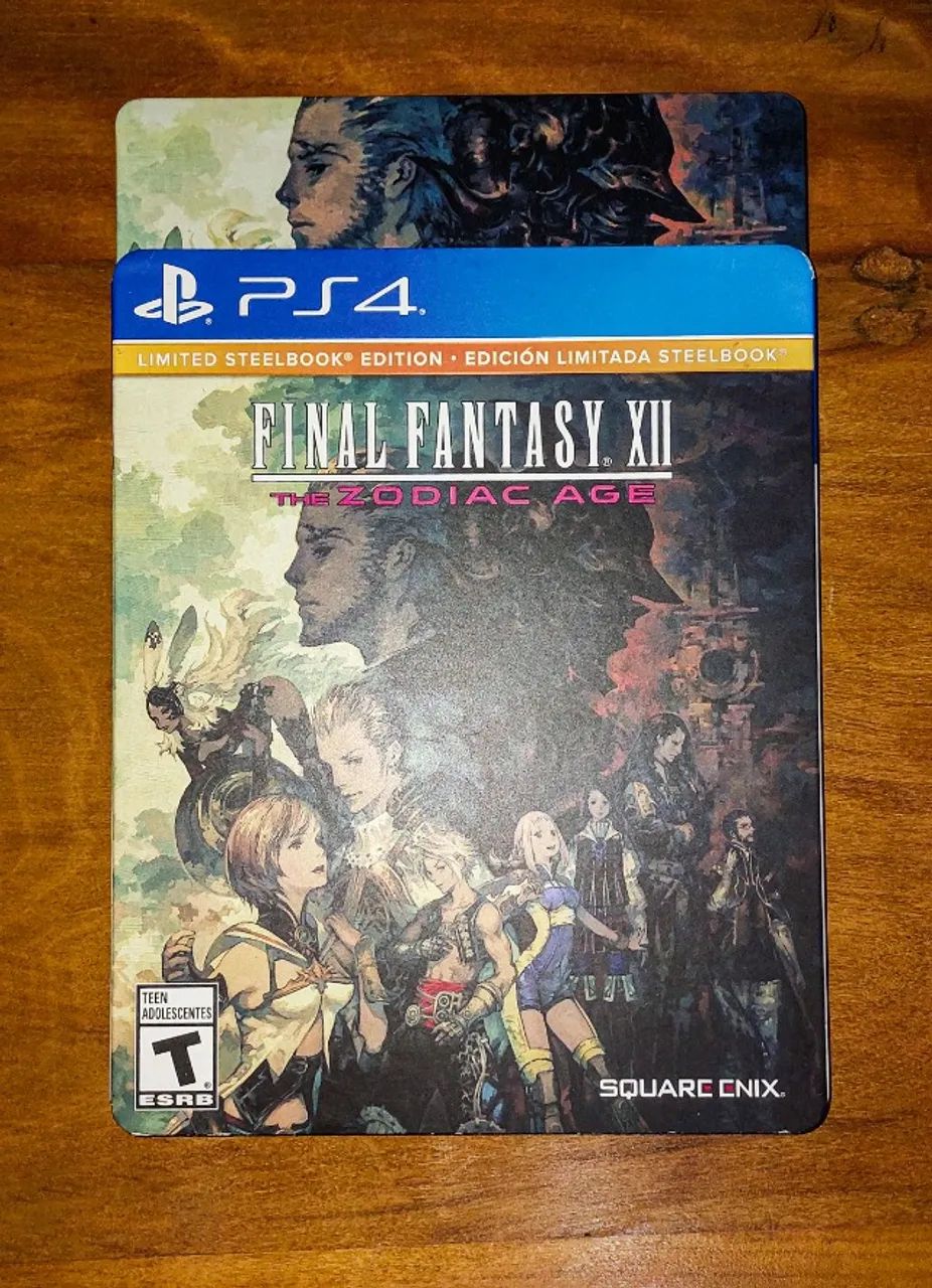 Final Fantasy Xii 12 The Zodiac Age Limited Steelbook Edition - Ps4 Edição Colecionador - Foto 5