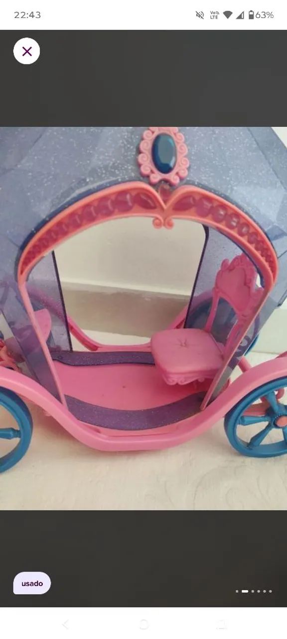 Carruagem da Barbie  - Foto 2