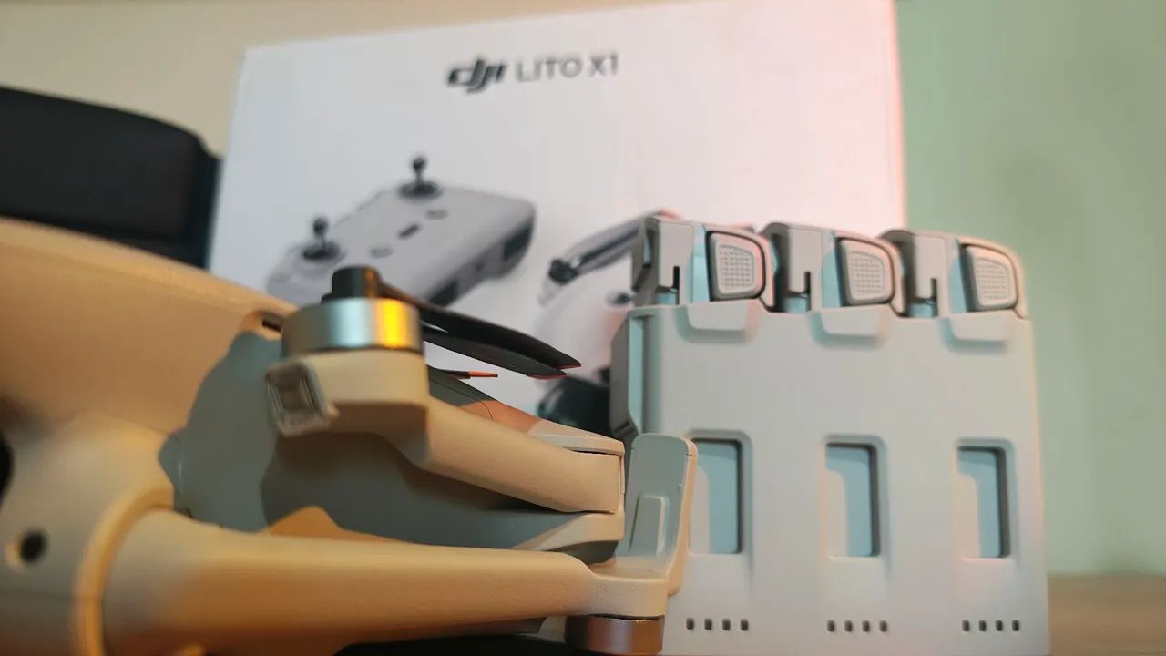 Drone DJI Lito X1 combo fly RC sem tela NOVO e LACRADO oportunidade  - Foto 3