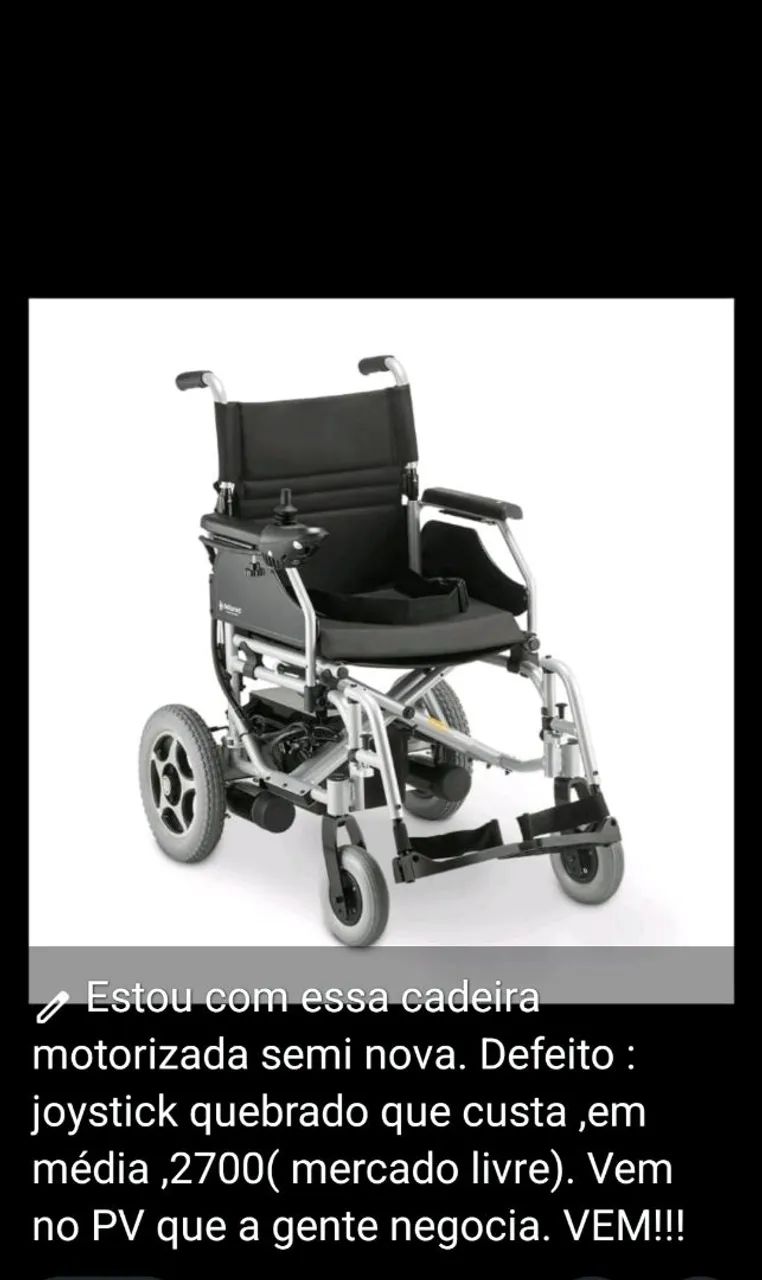 Cadeira de rodas motorizada