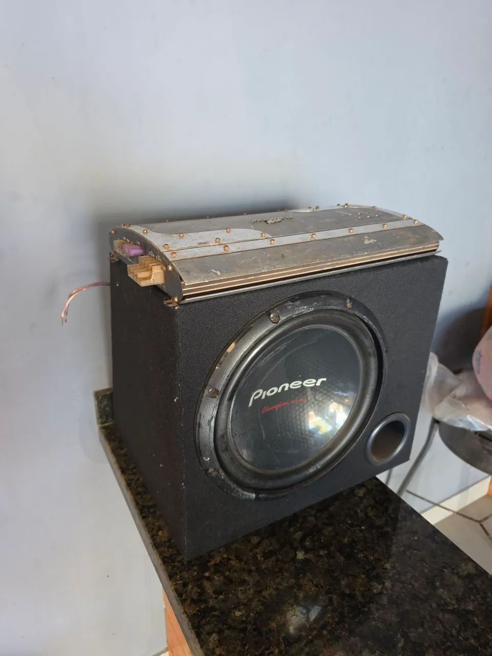 Caixa sub Pioneer com Modulo 2.400