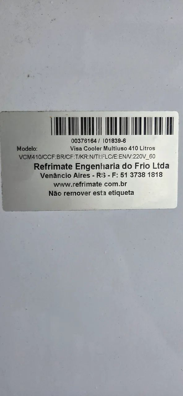 Expositor Refrigerador Refrimate 410L - Foto 3