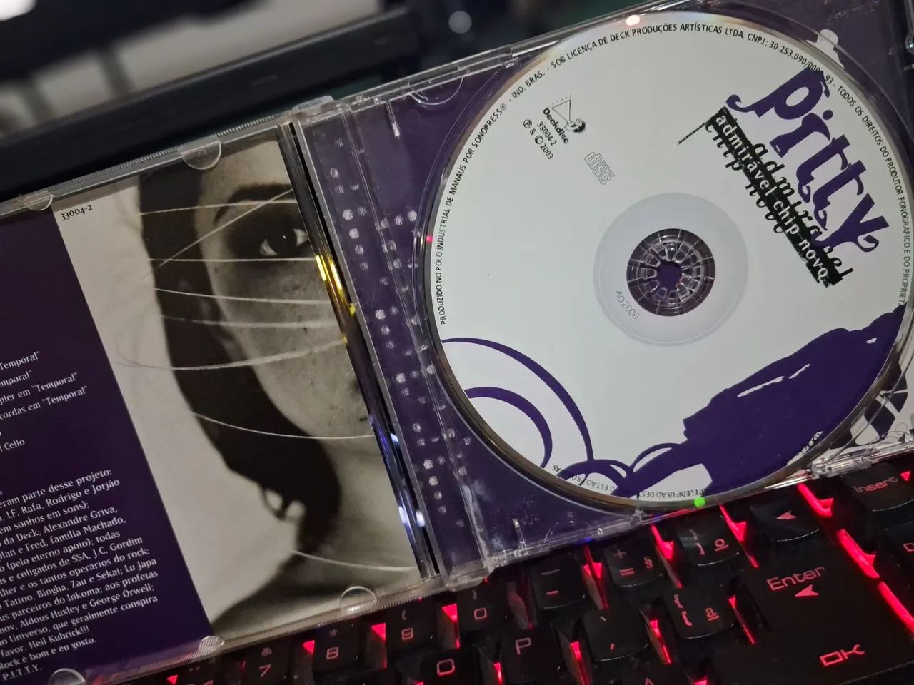 CD Pitty Admirável Chip Novo - Foto 3