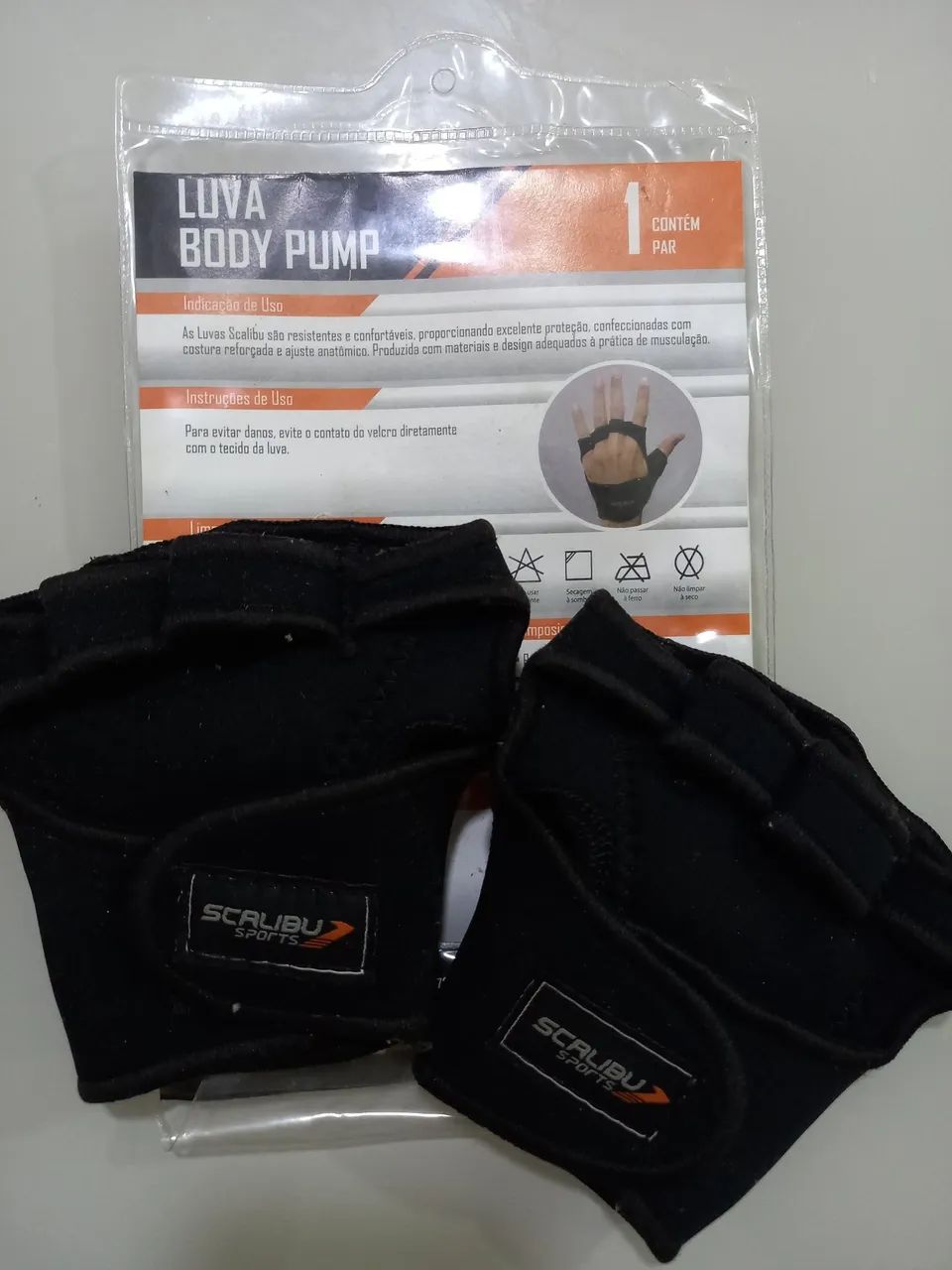 Luva para exercícios 