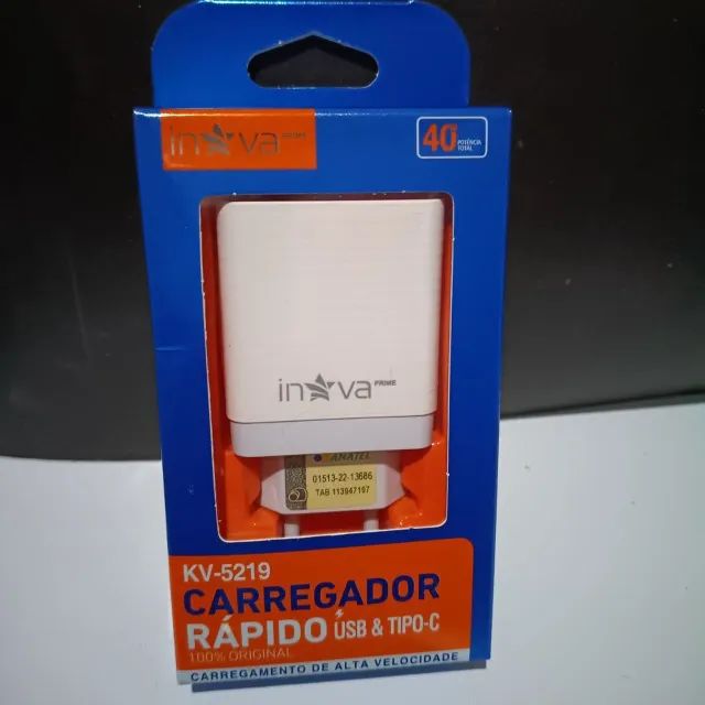 CARREGADOR RÁPIDO KV-5219 - Foto 3
