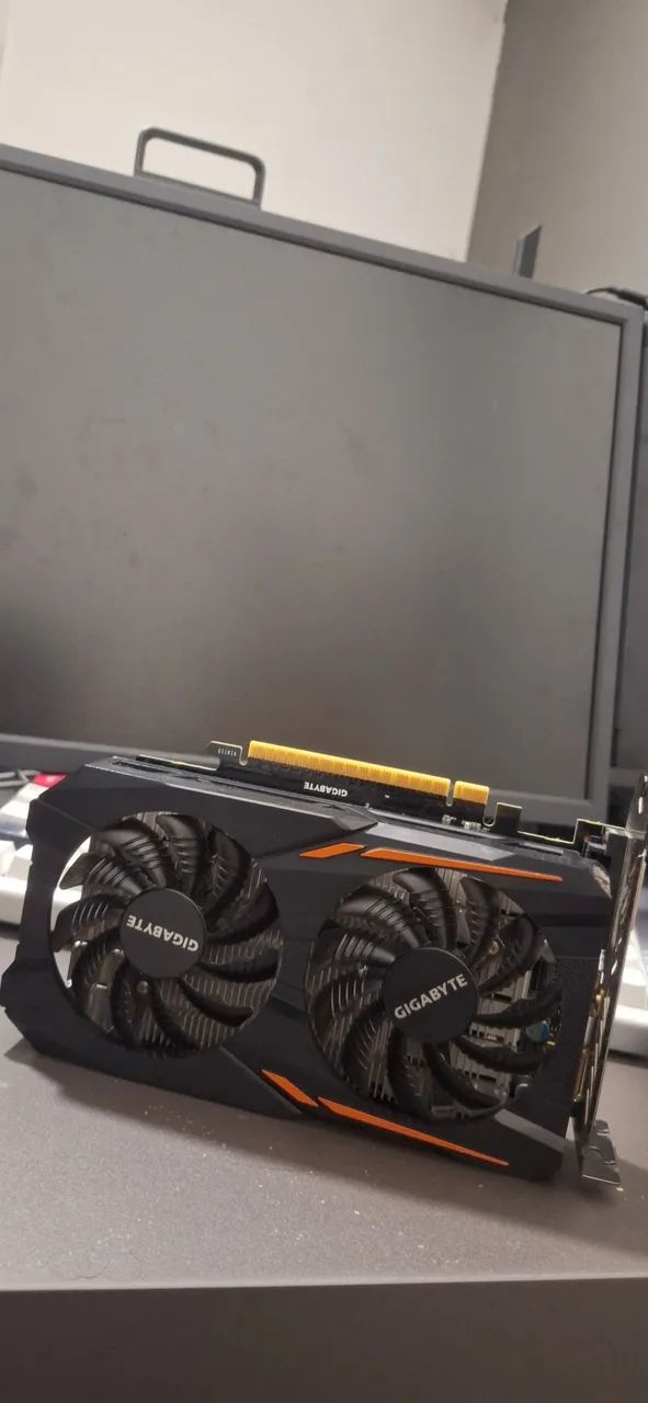 GTX 1050 Ti 4GB Gigabyte Dual Fan ? funcionando perfeitamente