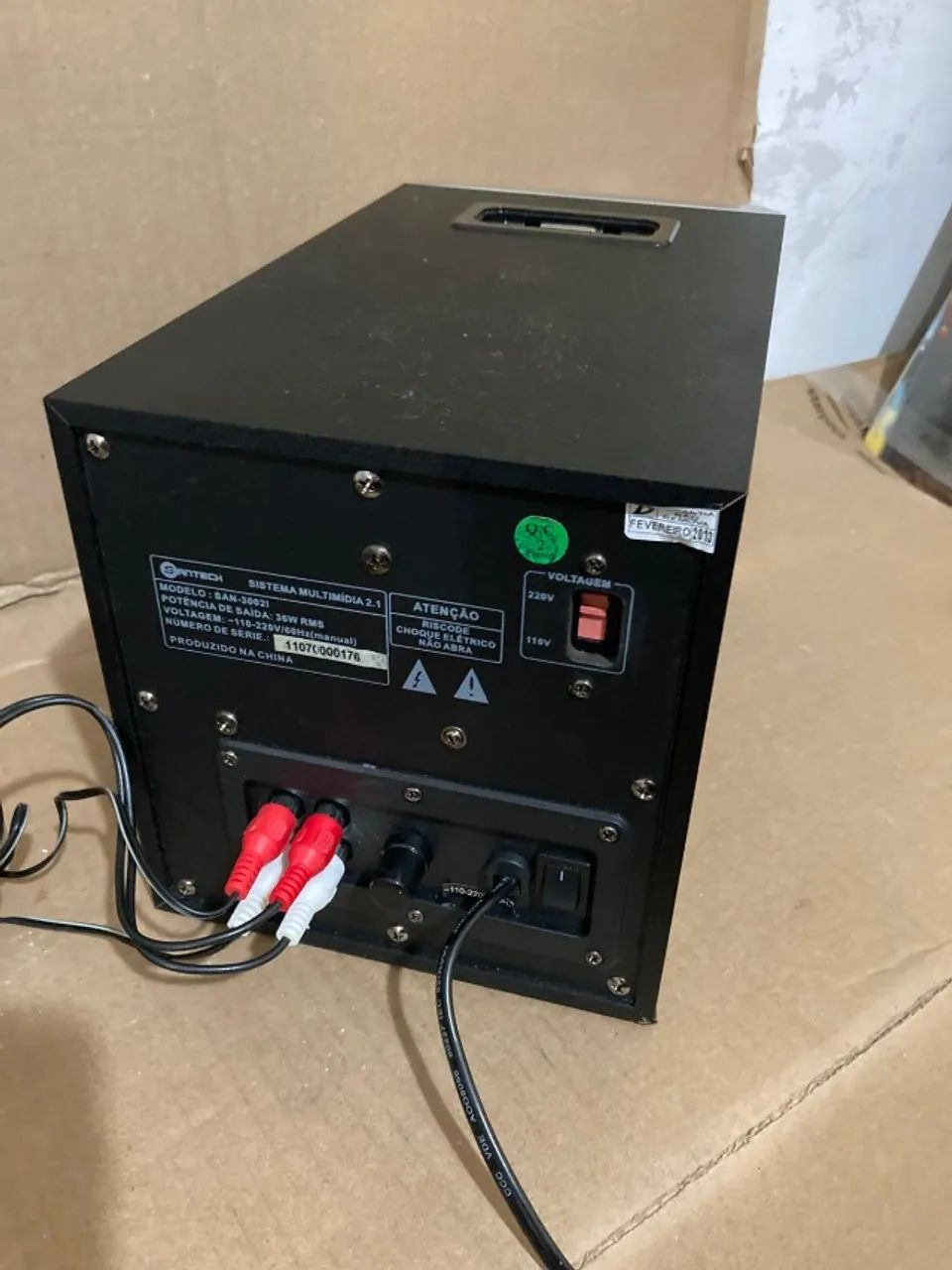 Subwofer Santech SAN-3002i  - Foto 3