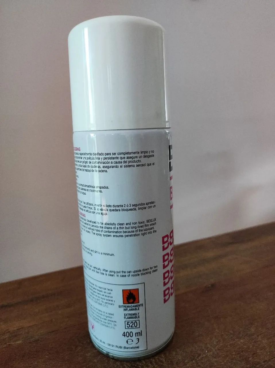 Graxa Beslux blanco candenas Spray  - Foto 2