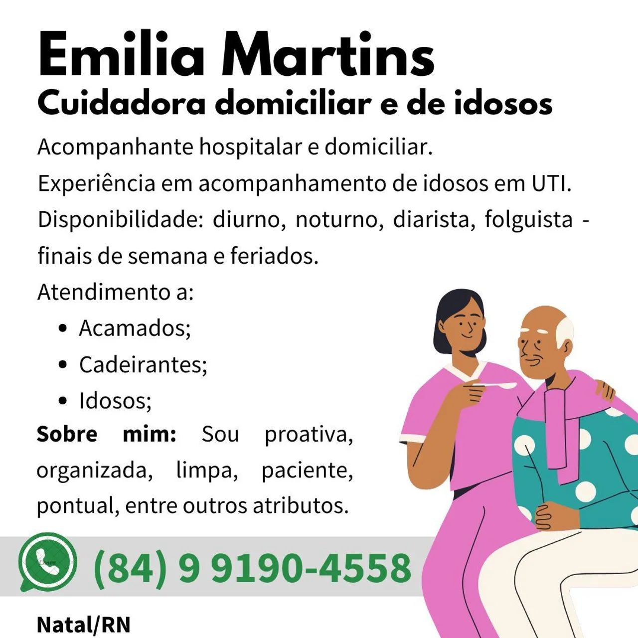 Cuidadora de idosos