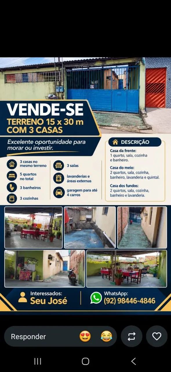 Vende casa Cidade nova prox shopping