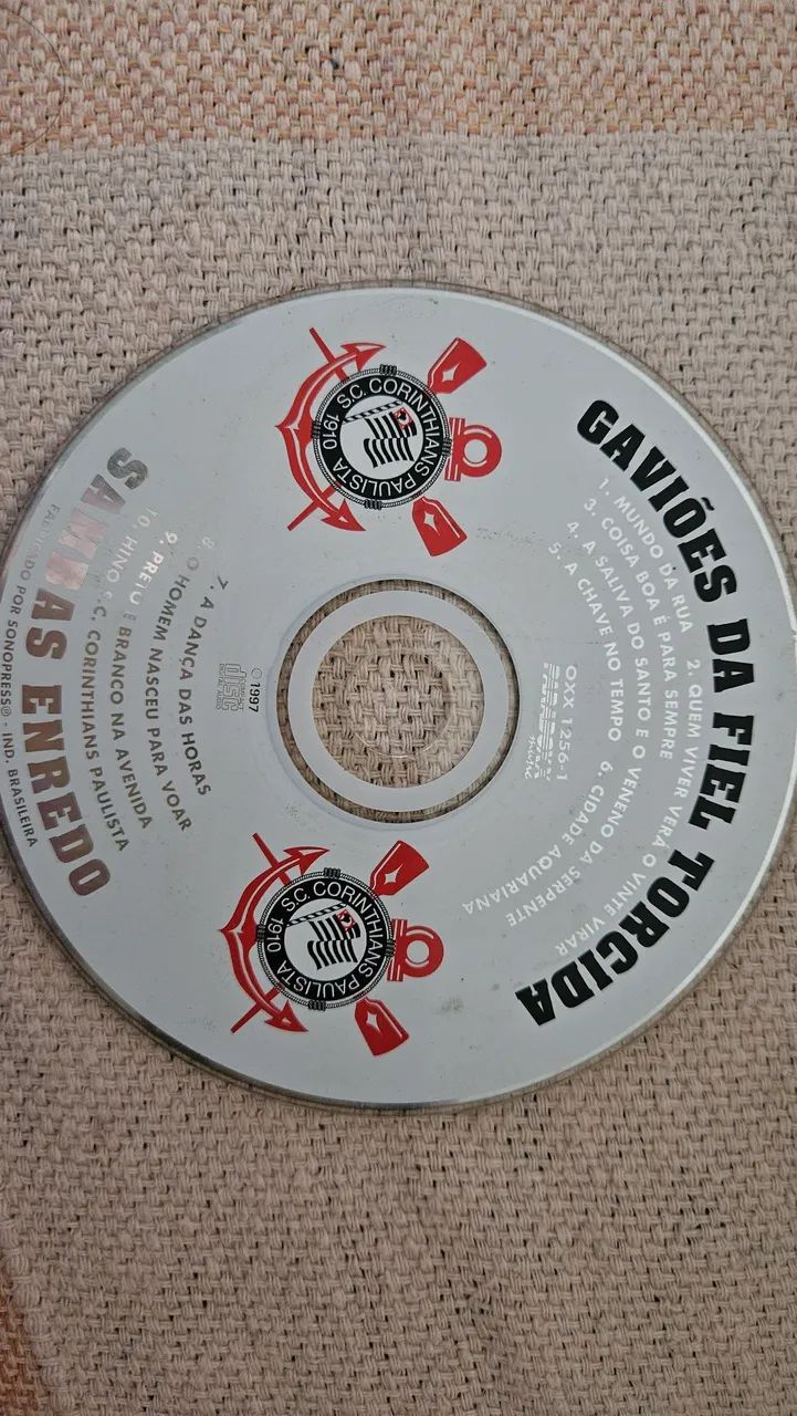 DVD Corinthians original sambas enredo 