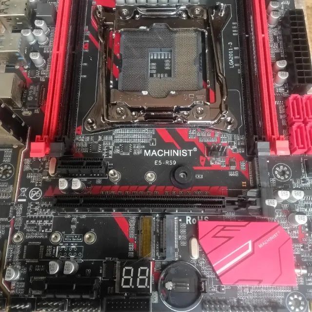 Placa-mãe X99 Machinist E5-RS59 com Defeito - Foto 5