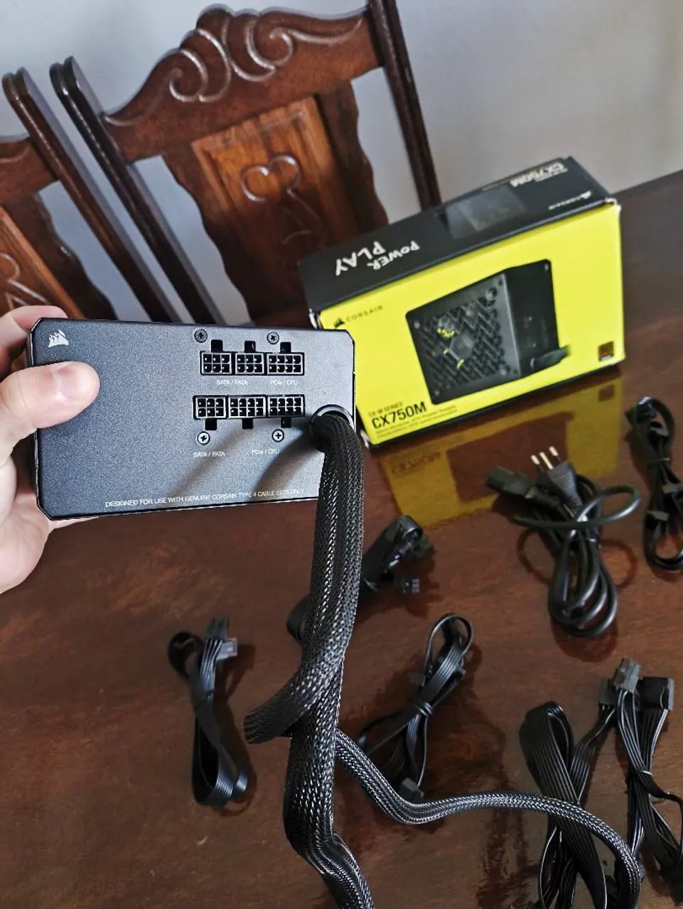 Fonte Corsair 750w Semi-Modular - Foto 4