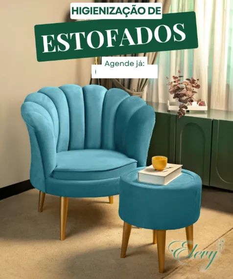 Lavagem a seco em estofados 