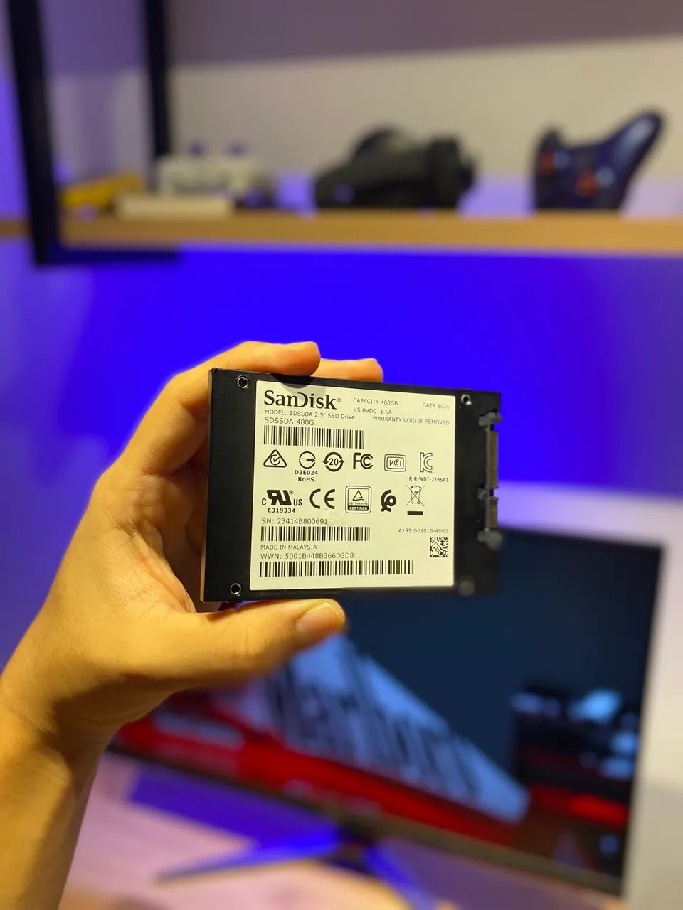 SSD SanDisk Plus 480 GB SATA III - Foto 2