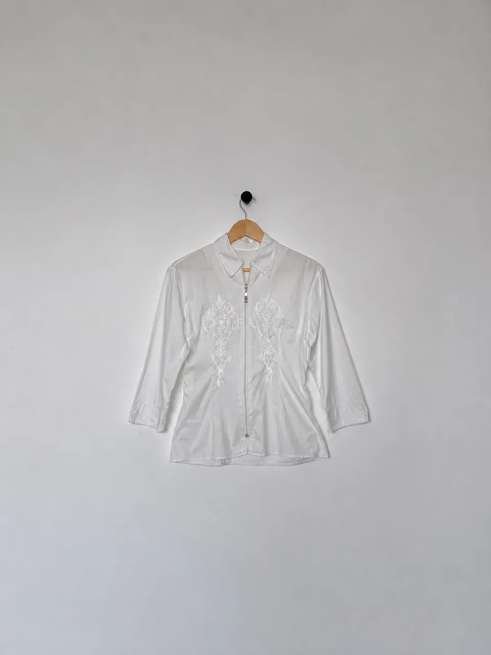 Blusa Manga Longa Acinturada 