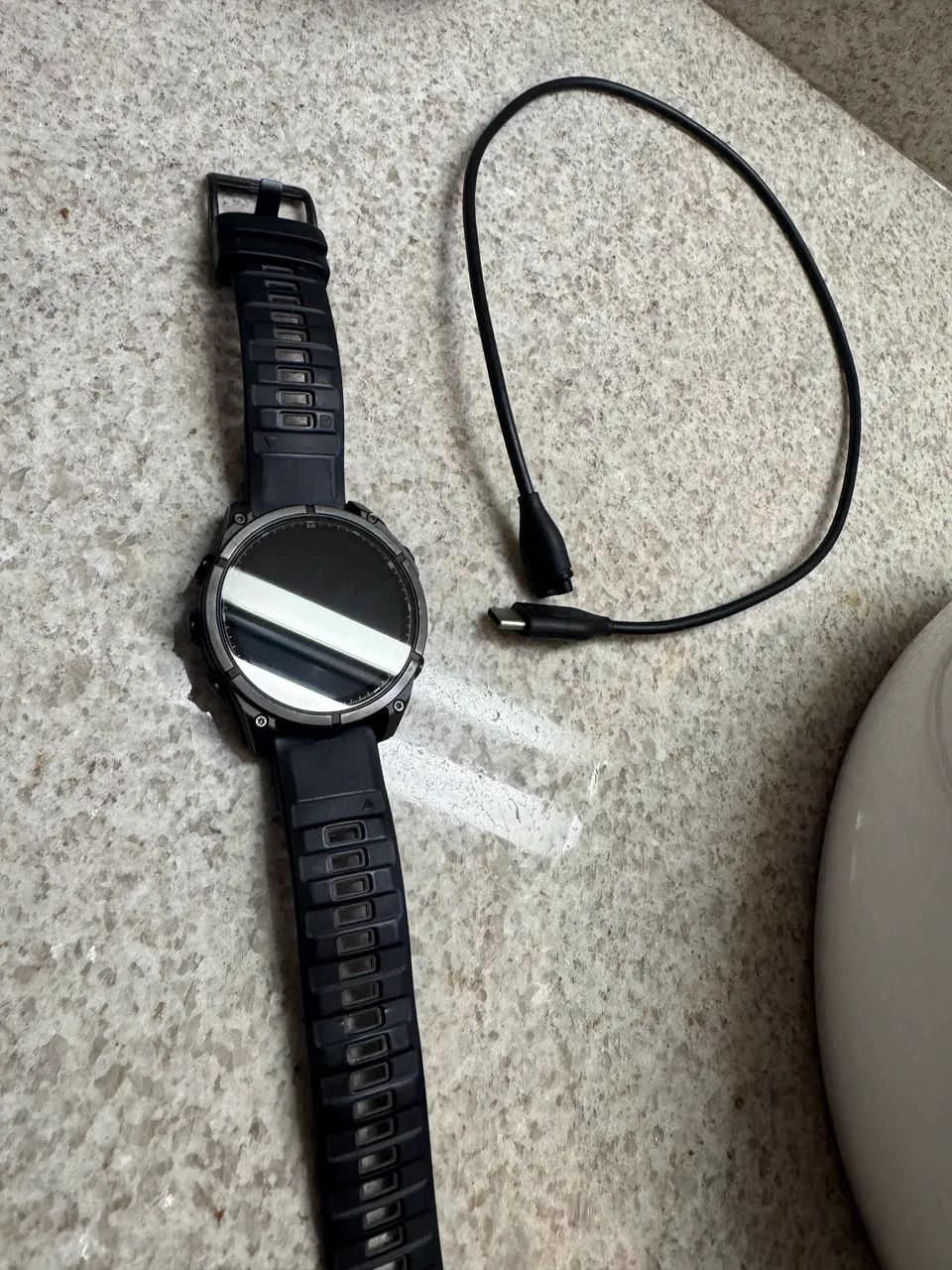 Smartwatch Garmin Fênix 8 Amoled Titanium 