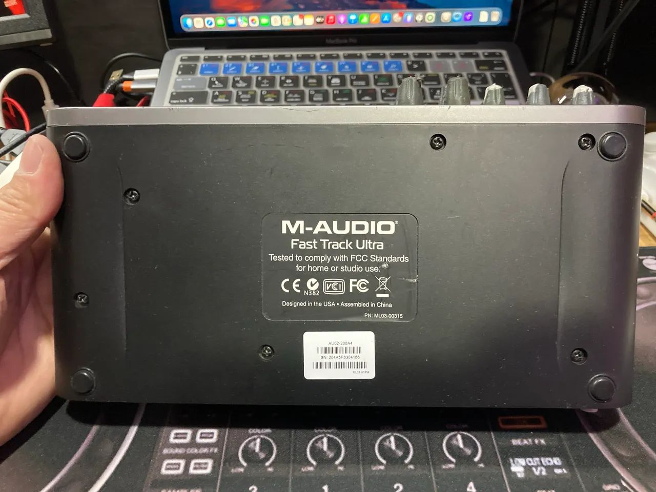 Interface M-Audio Fast Track Ultra