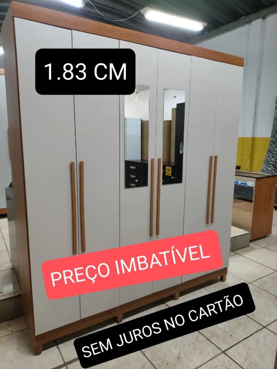 GUARDA ROUPA BRAGA. NOVO