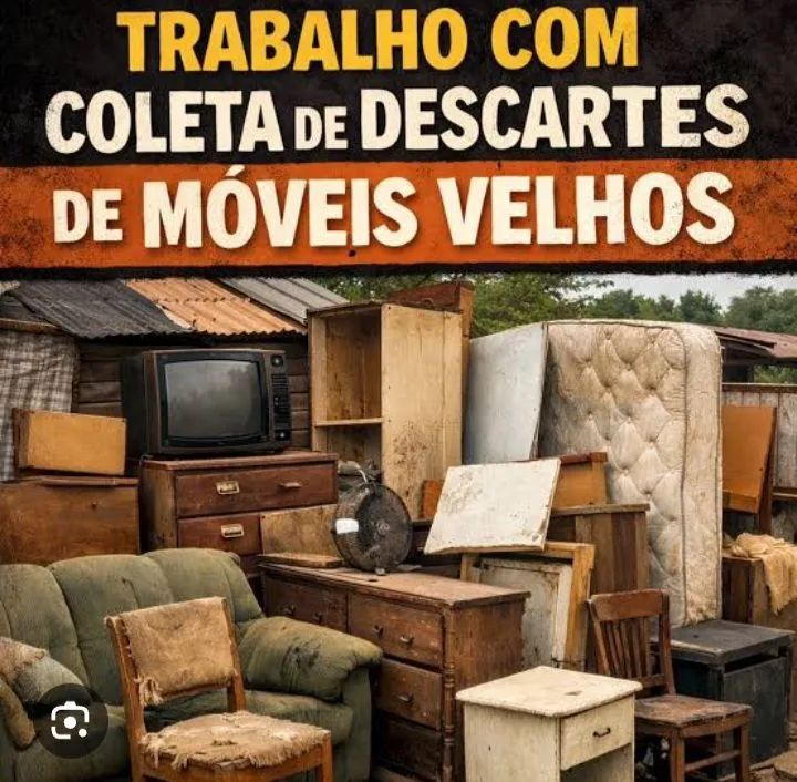 Descarte de Móveis e entulhos 