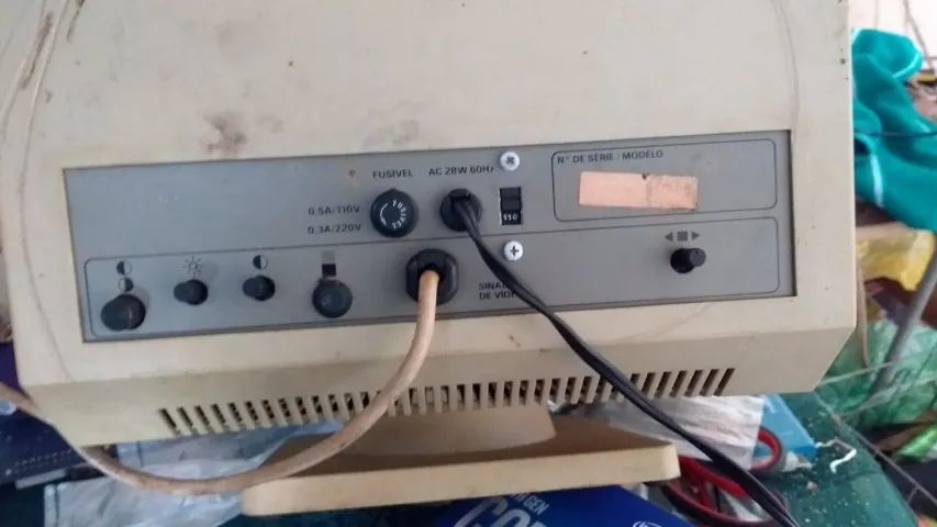 Monitor 12 polegadas Vintage Amstrad/IBM PC CGA Angra Verde Anos 80 - Leia Descrição - RJ - Foto 5