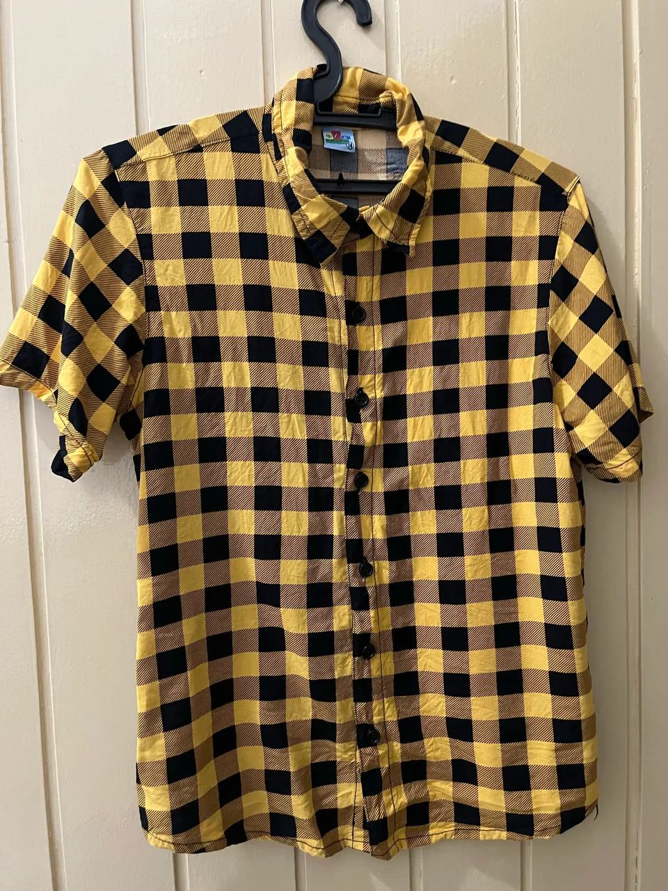Camisa xadrez 12-14 anos 