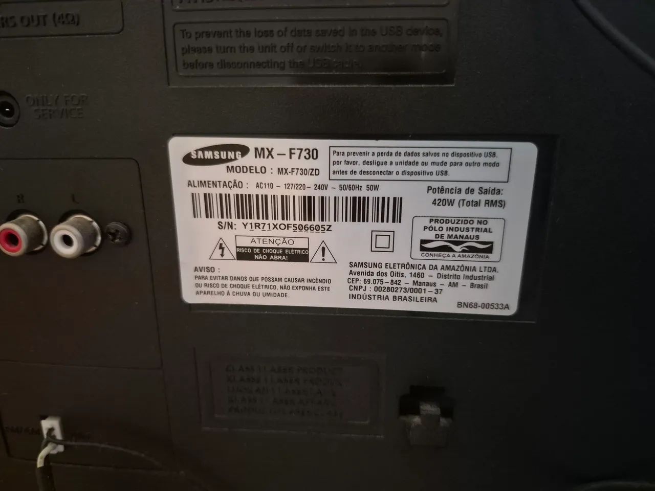 Mini System Samsung MX-F730  - Foto 5